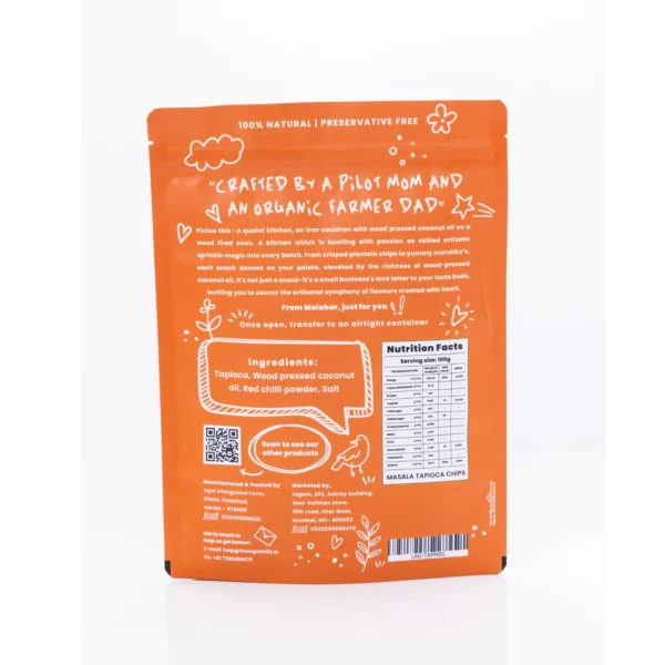 Masala Tapioca Chips - 200g - Image 4