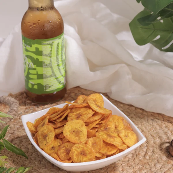 Chilli banana Chips - 200g - Image 2