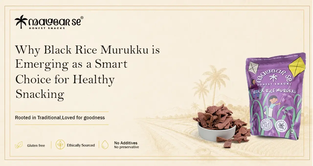 Why Black Rice Murukku is Emerging as a Smart Choice for Healthy Snacking