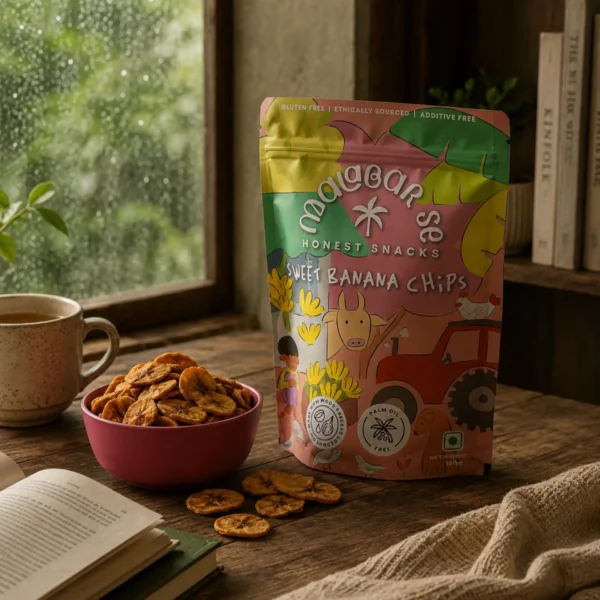 Sweet Banana Chips - 200g