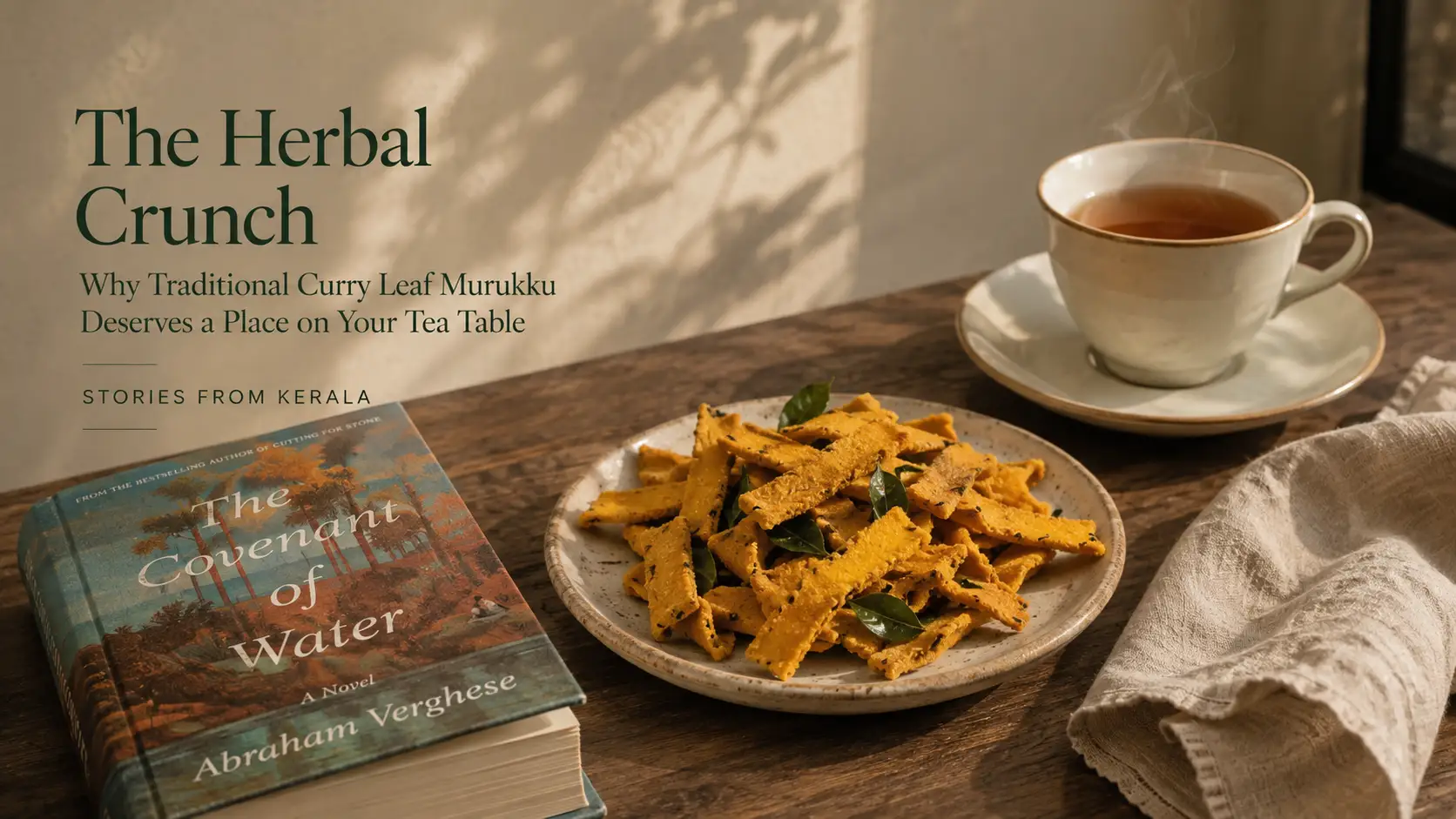 The Herbal Crunch: Why Traditional Curry Leaf Murukku is the Ultimate Botanical Snack