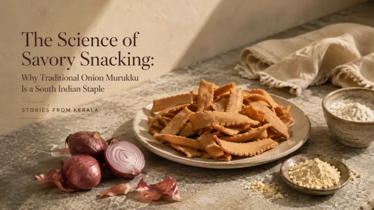 The Science of Savoury Snacking: Why Traditional Onion Murukku is a South Indian Staple